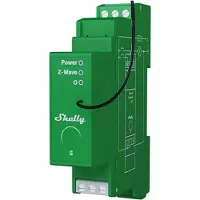 Shelly Wave Pro Dimmer 1PM: Atenuador de luz inteligente para montaje en carril DIN