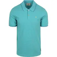 Scotch & soda Melange Regular Fit Polo Sea Blue Melange Talla: M | Polos Outlet | Hombre | Azul