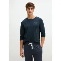 Marc O'Polo Camiseta térmica navy / blanco