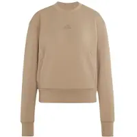 Adidas - Women's D4T Workout Warm Up Crew Neck - Jerséis size XXL, beige