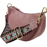 Toscanto Bolso de hombro rosa claro