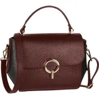 Toscanto Bolso de mano rojo oscuro