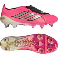 Adidas adidasBota de fútbol con lengüeta plegable PREDATOR ELITE césped natural húmedo 42 Solar Turbo / Thermal Chrome / Core Black Unisex