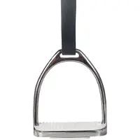 HKM Estribos de acero inoxidable , se venden por pares, con una anchura de 10 cm
