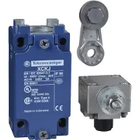 Schneider Electric XCKJ10513H29: Interruptor electro-mecánico, interruptor de final de carrera, 2 polos, color azul (XCKJ10513H29)
