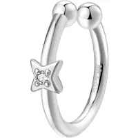 Hey Happiness Pendientes 'Stella' plata
