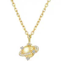 Hey Happiness Cadena 'Planet' oro