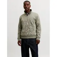 Jack & jones Sudadera 'JJBRADLEY' oliva