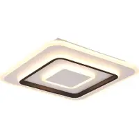 TRIO Lámpara de techo LED Trio Leuchten Jora, 46W, RGB, color blanco mate