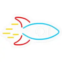 Forever Luz Led Decorativa Plexi Rocket Neolia