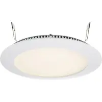 LIGHT IMPRESSIONS Deko-Light, luminaria LED empotrable para techo, panel LED 12 23-24V DC, 9,00W, 2700K, 820 lúmenes, color blanco, modelo 565088