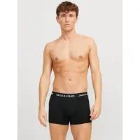 Jack & Jones Calzoncillo boxer negro / blanco