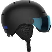 Salomon - Cascos esquís niños - Orka Visor Black - Talla Infantil M - Negro