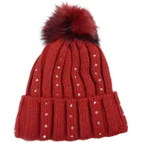 Kumixi Gorra rojo carmesí