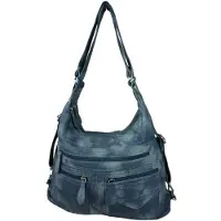 Kumixi Mochila '2in1 Rucksacktasche' azul denim