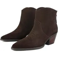L37 HANDMADE SHOES Botas de tobillo 'IT'S NOT THE SAME' marrón oscuro