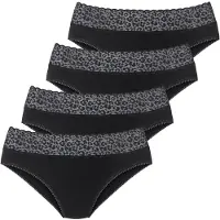 LASCANA Braga gris oscuro / negro