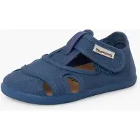 Pisamonas Zapatos abiertos azul denim