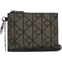 Calvin Klein Estuche 'Logo Hardware Emblem' color barro / negro
