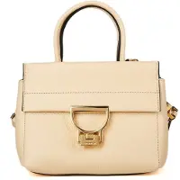 Coccinelle Bolso de mano 'Arlettis 20x16x12 cm' beige