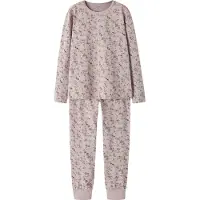 Name it Pijama De Manga Larga Violet Flower