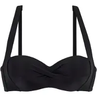 LASCANA Top de bikini negro