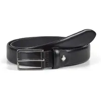 Howard London Cinturón 'Leather Belt Allen Black' negro