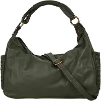 Samantha Look Bolso de mano verde oscuro