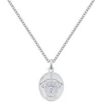 Hey Happiness Cadena 'Warrior' plata