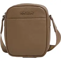 Pepe Jeans para hombre. PM0300036 Bolso Toby marrón (OSFA), Casual, Poliuretano, outlet 2026.