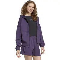 Adidas Sportswear Future Icons Small Logo Full Zip Hoodie Aurora Pl Talla: S | Sudaderas con Capucha Outlet | Mujer