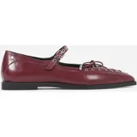 Bronx Laur-ynn Low Shoe Winter Oxblood Talla: 39 | Bailarinas Outlet | Mujer