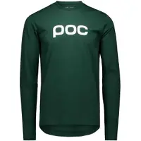 POC - L/S Tee - Camiseta de manga larga size L, verde