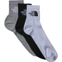 The North Face - Multi Sport Cush Quarter Socks 3-Pack - Calcetines multifuncionales size 41-43, gris