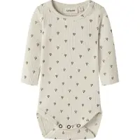 Name it Pijama entero/body 'NBNGago' crema / marrón oscuro