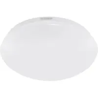 Telefunken Lámpara de techo LED con sensor, IP44, 15W, 1500 lúmenes, 4000 K, diámetro 28 cm, color blanco, marca
