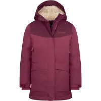 TROLLKIDS - Girl's Oslo Coat Pro - Abrigo size 116, morado/rojo