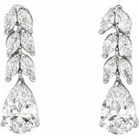 Avant Garde Pendientes 'Simonama' plata
