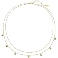 Hey Happiness Cadena 'Heart Layers' oro