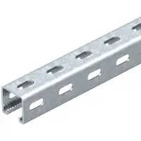 OBO Perfil de soporte Bettermann con refuerzo lateral, modelo MS4141PP03 (1122500)