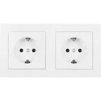 McPower Kit de enchufes Flair para principiantes, 2 enchufes, 3 piezas, color blanco