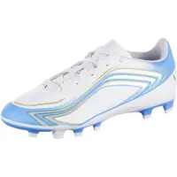 Adidas adidasBota de fútbol F50 MESSI CLUB césped natural seco y multisuperficie 32 Ivory / Semi Blue Burst / Icey Blue Niño