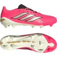 Adidas Zapatillas de fútbol 'Predator League' rosa / negro / plata