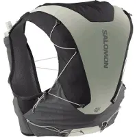 Salomon - Mochilas y cinturones trail/running - Adv Skin 12 Gradient Set Phantom/Castelrock - Talla M - Verde