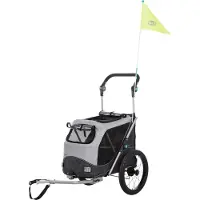 Trixie Remolque para Bicicleta para Perros Plegable - S