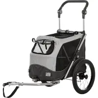 Trixie Remolque para Bicicleta para Perros Plegable - M