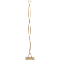 Eglo LASANA 4, color marrón claro, versátil, aluminio, acero, IP20, clase II, LED