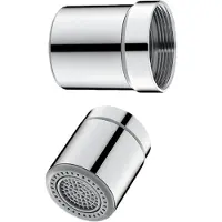 INF Boquilla Aireadora para Grifo de Cocina de 26mm con Rosca Interna y Doble Modo Anti-Salpicaduras