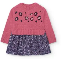 Boboli Vestido De Manga Larga Knitwear Combined