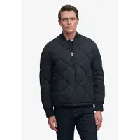 Superdry para hombre. M5012486A Chaqueta acolchada Diamond Quilt marino (S), Casual, Poliéster, outlet 2026.